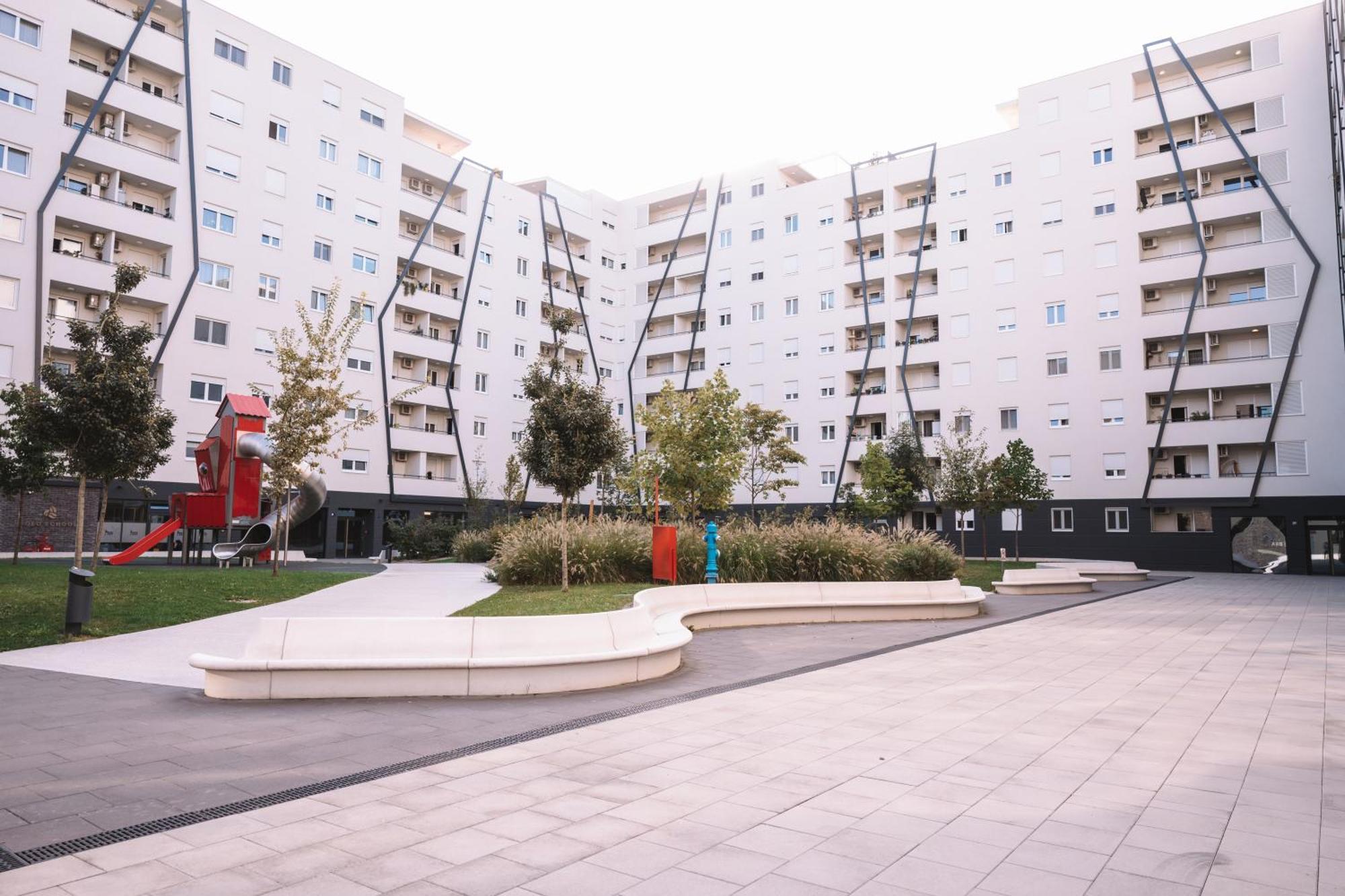 Flexible Selfcheckins 66 - Zagreb - Loggia - 80M2 - New - Luxury - Garage - 2 Bedrooms 외부 사진